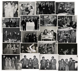Lot of Twenty 10" x 8" Glossy Photos Featuring Shemp, From Various Three Stooges Films, Publicity Stills & Appearances -- Very Good Condition